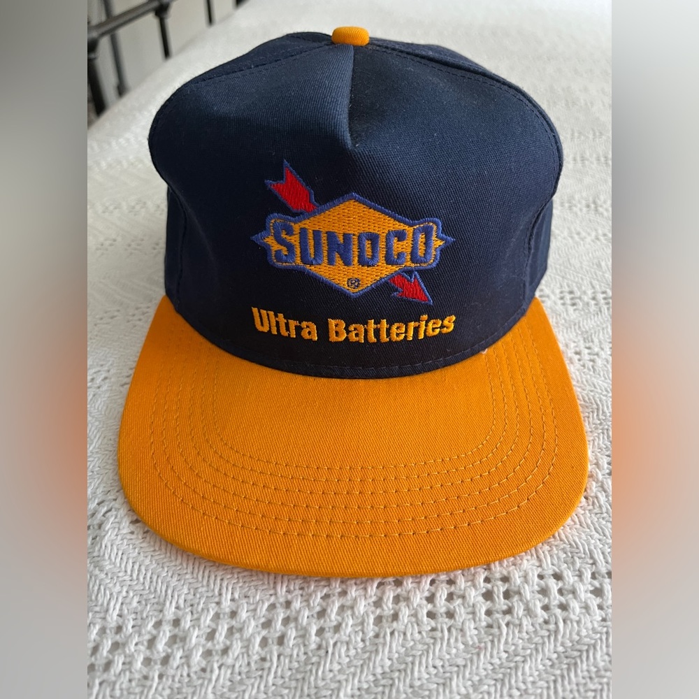 Vintage Sunoco Drawstring Hat